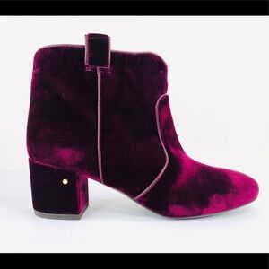 Laurence Dacade Belen Velvet Western Ankle Bootie